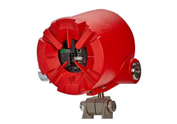  UV Infrared Detector with false alarm immunity. The FL500-H2 is an Ultraviolet / Infrared flame detector designed specifically to detect hydrogen (H2) fires. The FL500-H2 optical flame detector monitors for radiation emitted by a hydrogen flame in both the ultraviolet (UV) and infrared (IR) spectral ranges. This UV/IR combination provides a fast response time and increased false alarm immunity against sources of radiation for reliable protection.